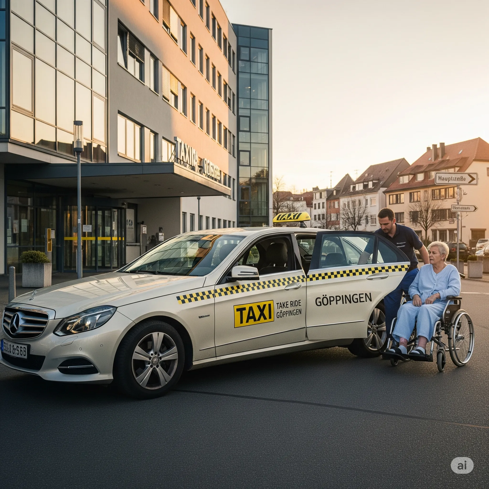 Take Ride Taxi Göppingen Krankenfahrten